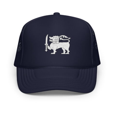 Sri Lankan Flag Lion Foam Trucker Hat