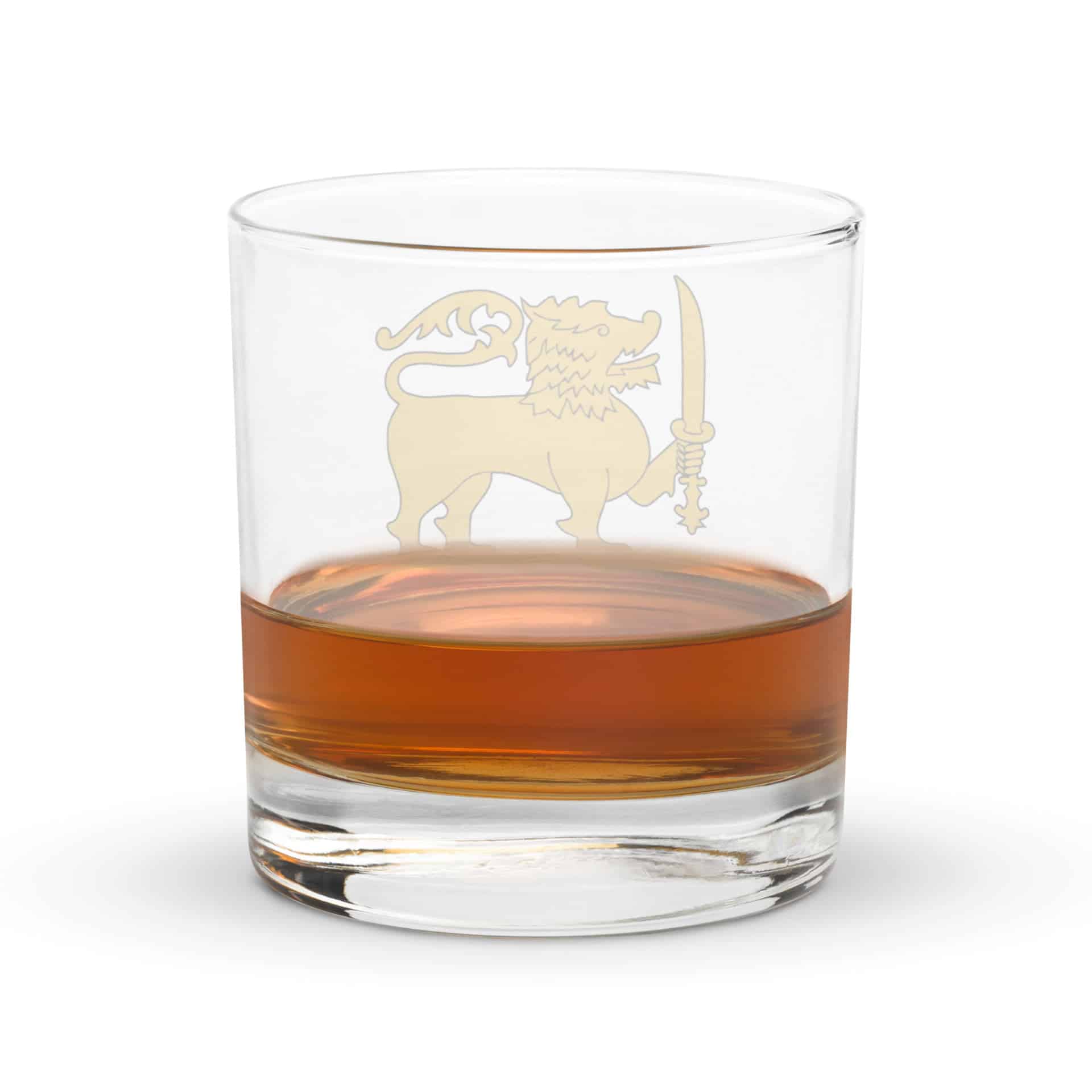 High-quality Lion Whiskey Glass – Sri Lankan whiskey glasses
