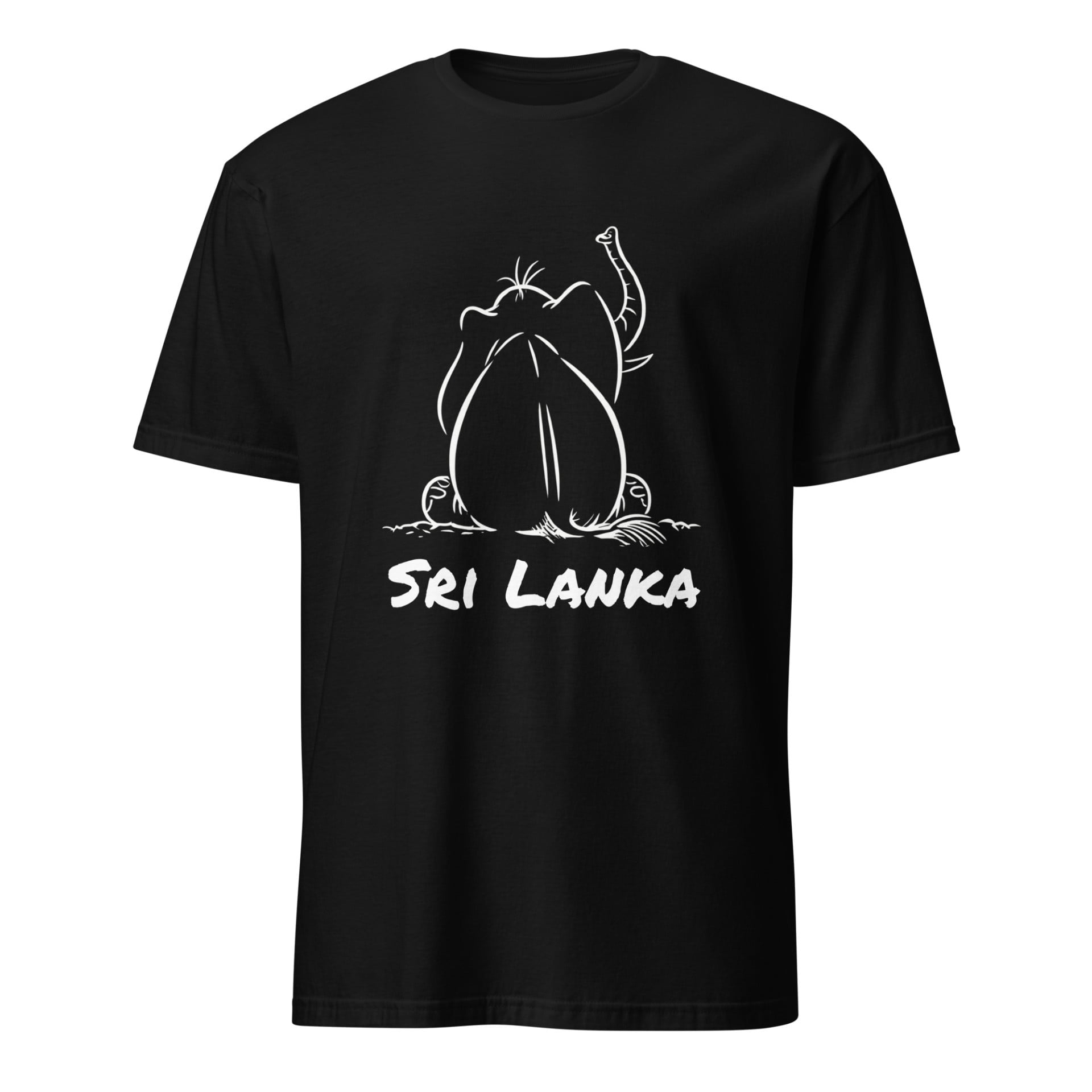 Limited Edition Elephant T-Shirt with Sri Lankan Artwork