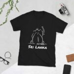 Eco-Friendly Elephant T-Shirt with Sri Lankan Designs