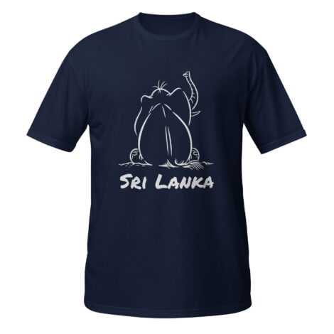 Sri Lankan Elephant T-Shirt for Nature and Wildlife Enthusiasts