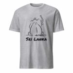 High-quality Elephant T-Shirt inspired by Sri Lankan heritage