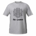 Unique Sri Lankan Yaka T-Shirt in grey