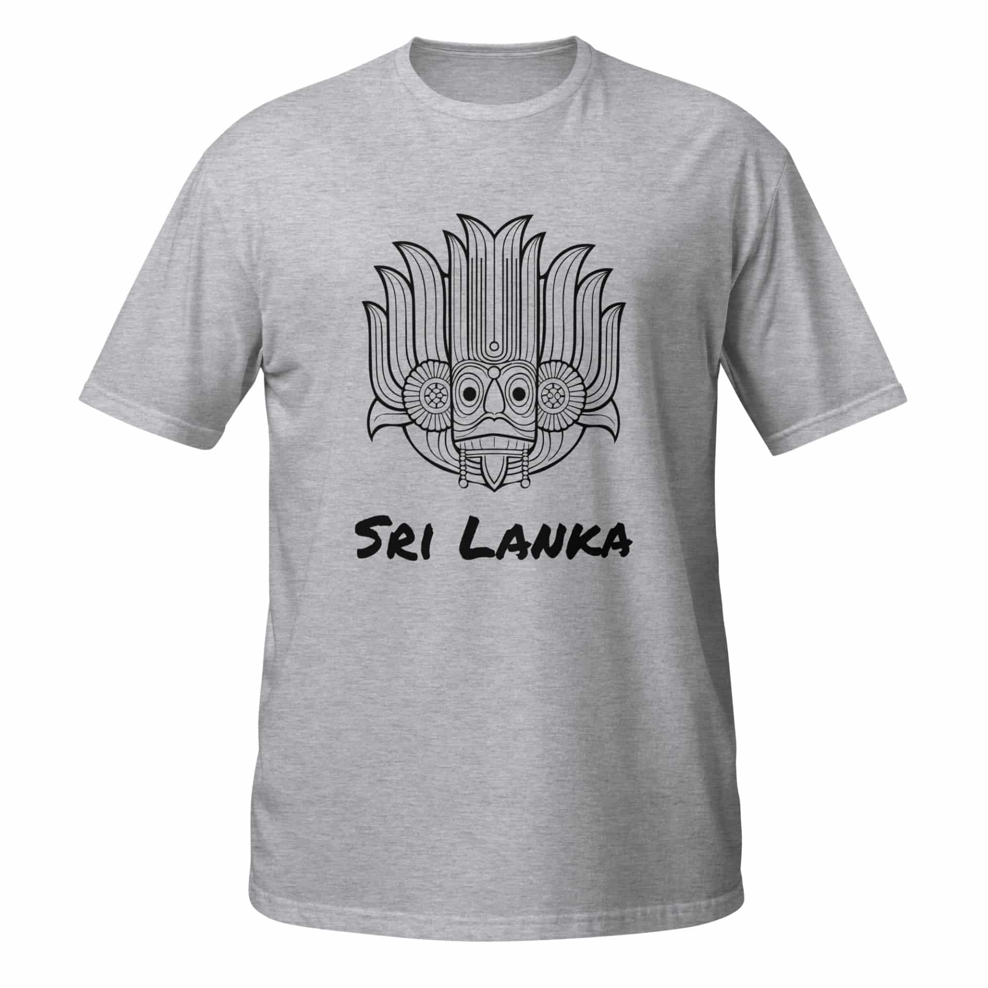 Unique Sri Lankan Yaka T-Shirt in grey