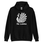 Handcrafted Sri Lankan Peacock Hoodie for Fashion Lovers