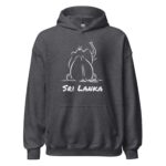 Eco-friendly Seated Elephant Hoodie for fashion enthusiasts