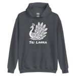 Sri Lankan Peacock Hoodie - Daylight Edition for Cultural Enthusiasts