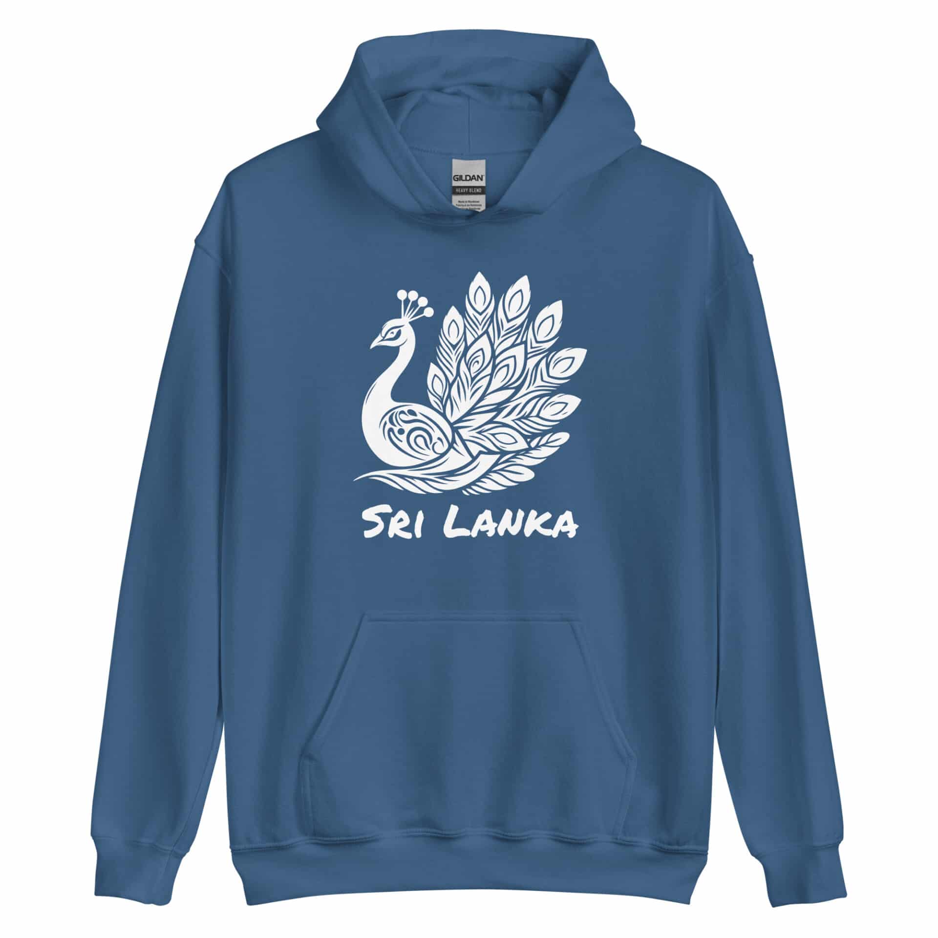 Unique Sri Lankan Peacock Hoodie for Fashionable Wear