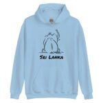 Limited edition Elephant Hoodie with Sri Lankan patterns