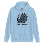Colourful Peacock Hoodie for casual outings