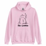 Cultural Elephant Hoodie from Sri Lankan Merch