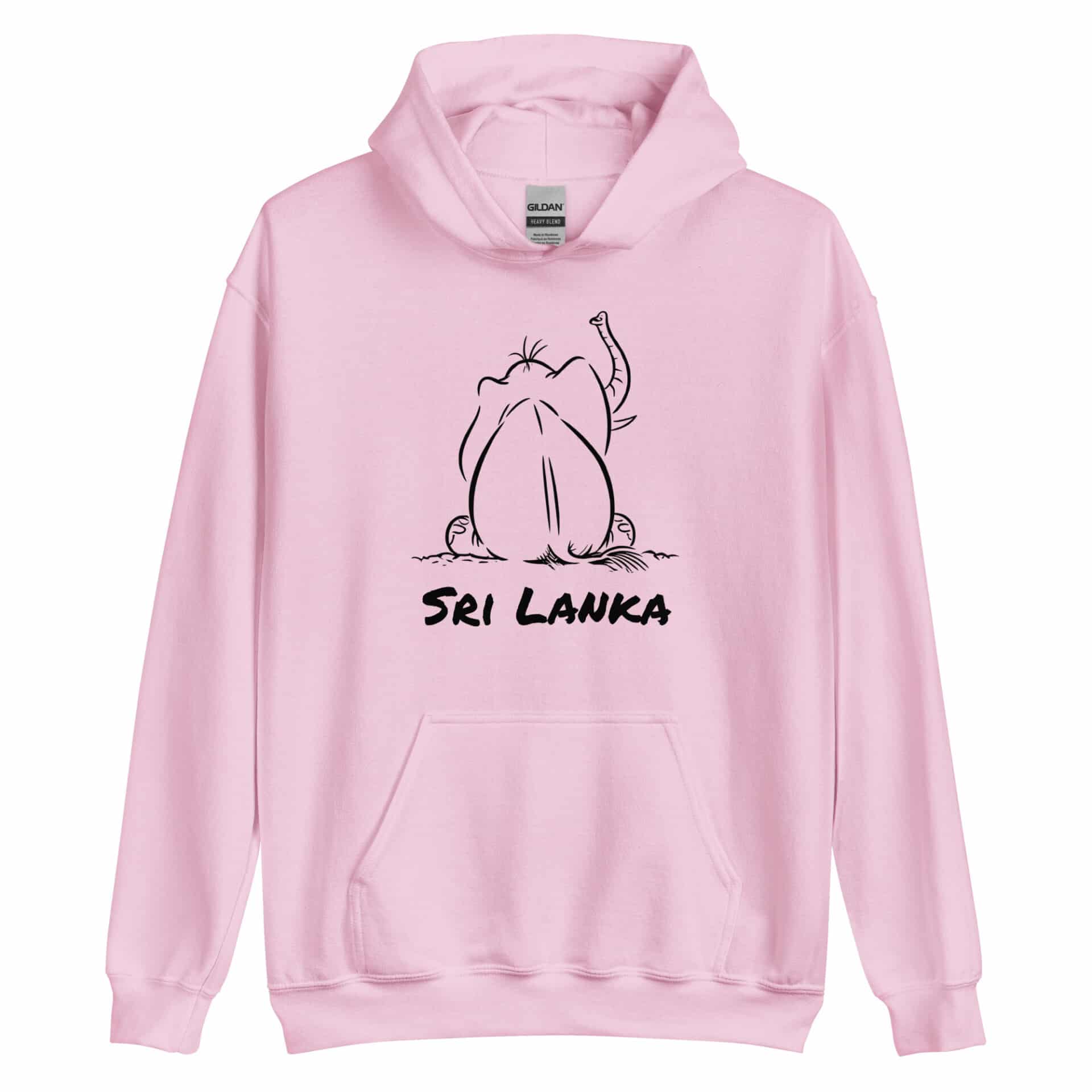 Cultural Elephant Hoodie from Sri Lankan Merch