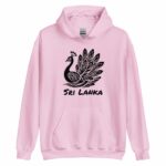 Artistic Peacock Hoodie from Sri Lankan Hoodies collection