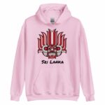 Sri Lankan Yaka Hoodie with customisable Yaka mask print