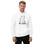 Seated Elephant Hoodie in daylight design for gifting