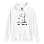 Seated Elephant Hoodie for fashion-forward enthusiasts