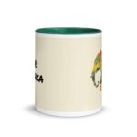 Personalised Colourful Elephant Mug with traditional Sri Lankan motifs