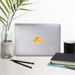 High-Quality Sri Lankan Lion Sticker for Car and Laptop