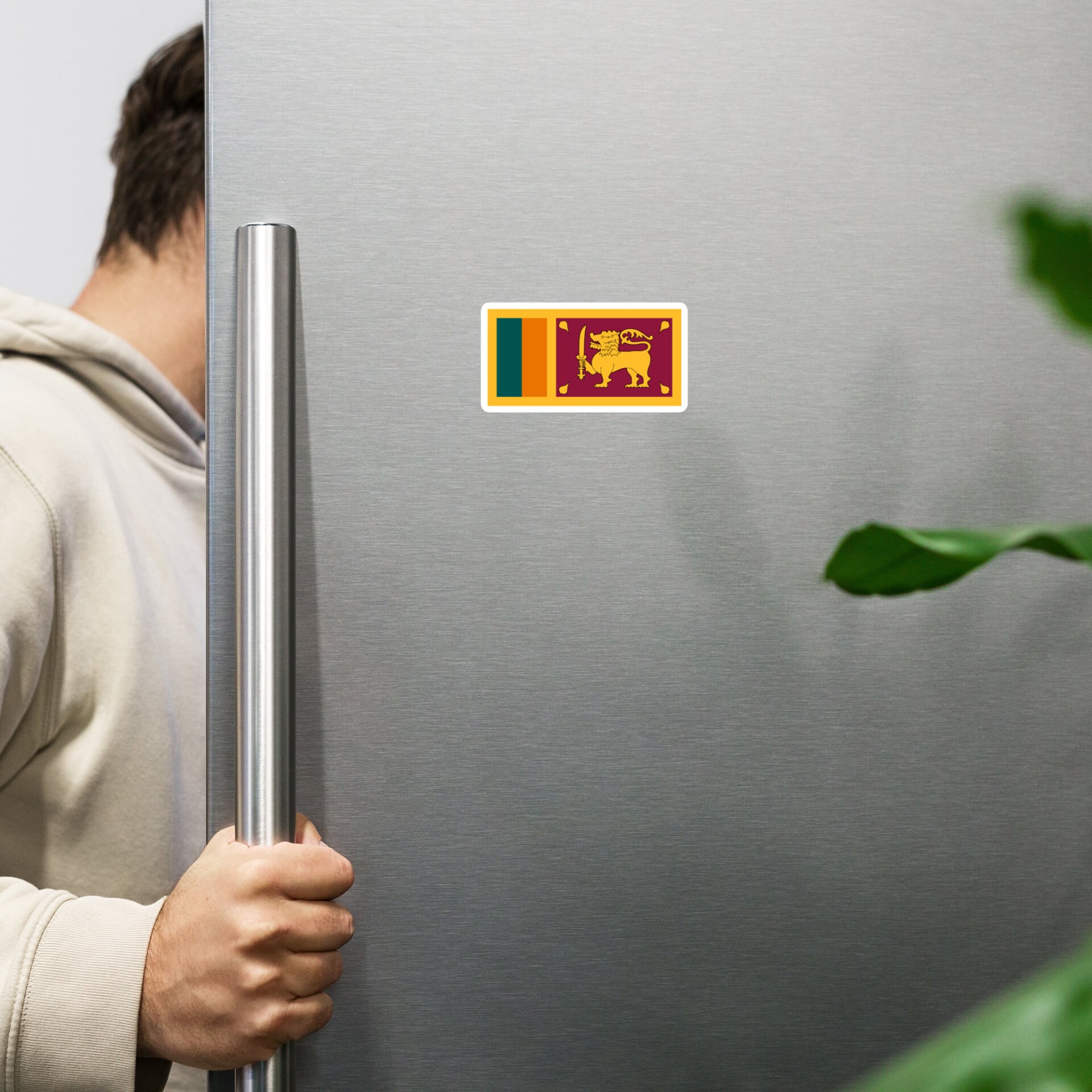 Authentic Sri Lankan Merch featuring durable flag magnet