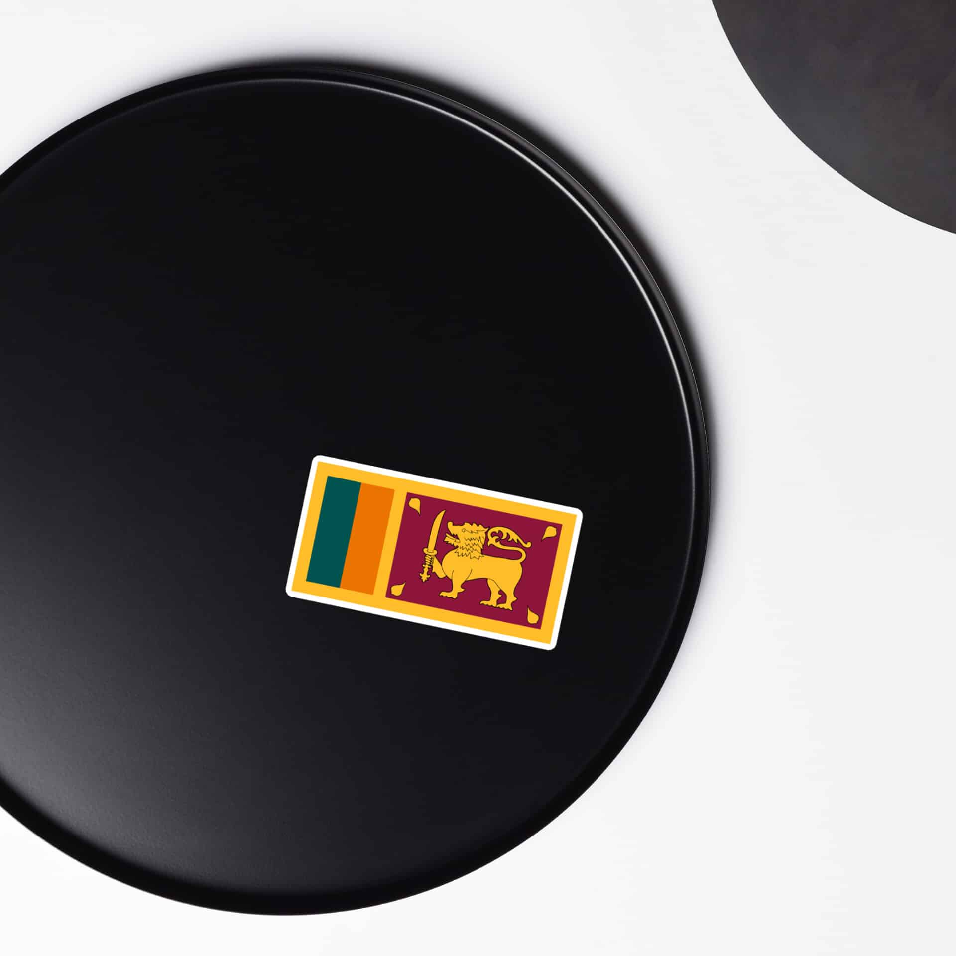 Sri Lankan Flag Magnet in multiple sizes for versatile display