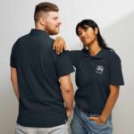 Authentic Sri Lankan merch polo t-shirt in classic midnight