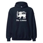 Casual styling of Sri Lankan Flag Lion Hoodie for casual use