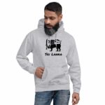 daylight edition Flag Lion Hoodie displaying premium quality fabric texture