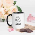 Sri Lankan Amma Tea Cup with delicate lotus petal artwork