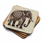 Premium Cork-back Coaster for Sri Lankan Merch lovers