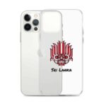 Unique Sri Lankan Gifts: the Colourful Yaka Clear Case for iPhone users.