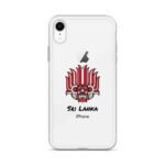 Flexible, see-through polyurethane sides of the colourful Yaka iPhone case.