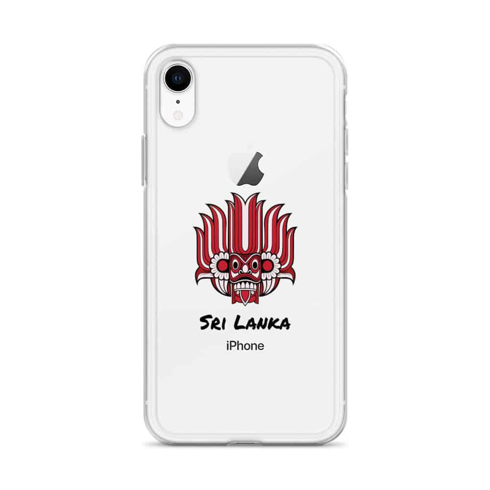 Flexible, see-through polyurethane sides of the colourful Yaka iPhone case.