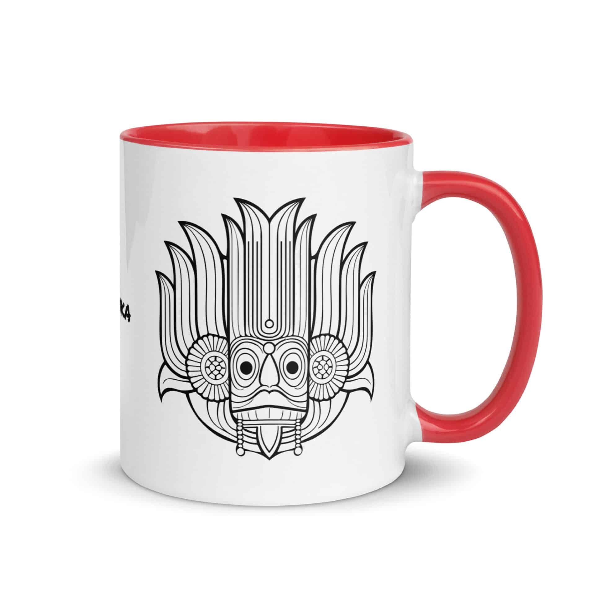 Yaka Mug Sri Lankan Merch heritage design