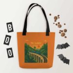 Promotional image of the Nine Arches Whistle Tote Bag, a standout in our Sri Lankan Gifts collection.