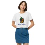 Wild Lanka Women's Crop Top premium cotton Sri Lankan clothing