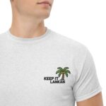 Keep It Lankan Embroidered T-Shirt unisex design - versatile Sri Lankan t-shirts