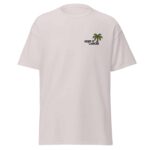 Keep It Lankan Embroidered T-Shirt with palm tree design - authentic Sri Lankan merch
